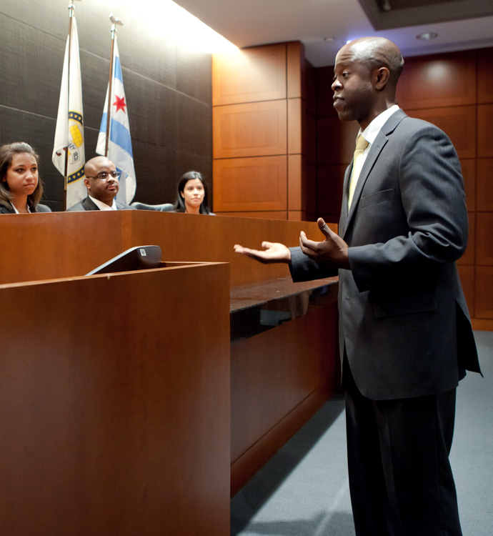 Chicago-Kent Marovitz courtroom