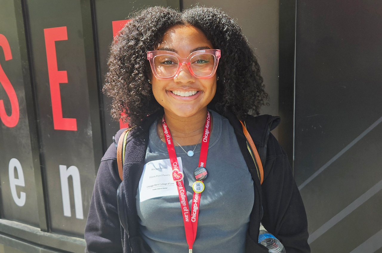 Morgan Letwin Setting Goals: Chicago-Kent Students Volunteer at Fourth Annual Public ...