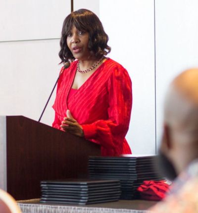 Marsha Ross Jackson speaking