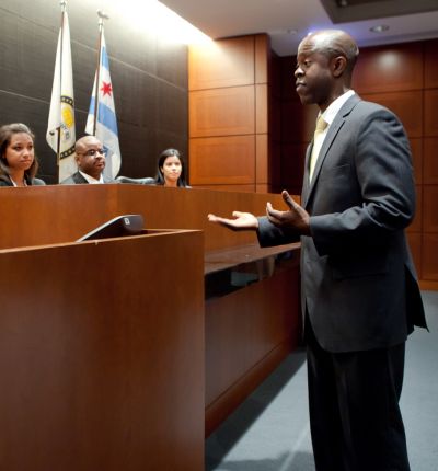 Chicago-Kent Marovitz courtroom