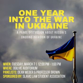 Ukraine War Panel flier