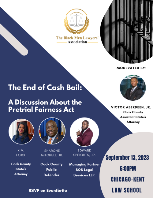 The End of Cash Bail: A Discussion About the Pretrial Fairness Act flier
