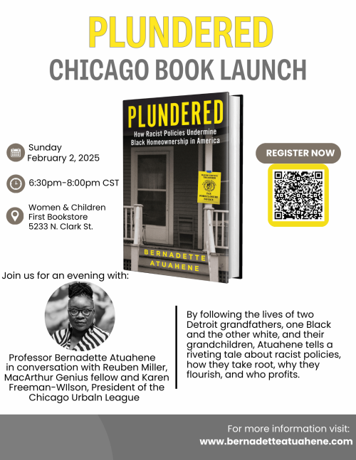 Plundered Book Launch Flyer